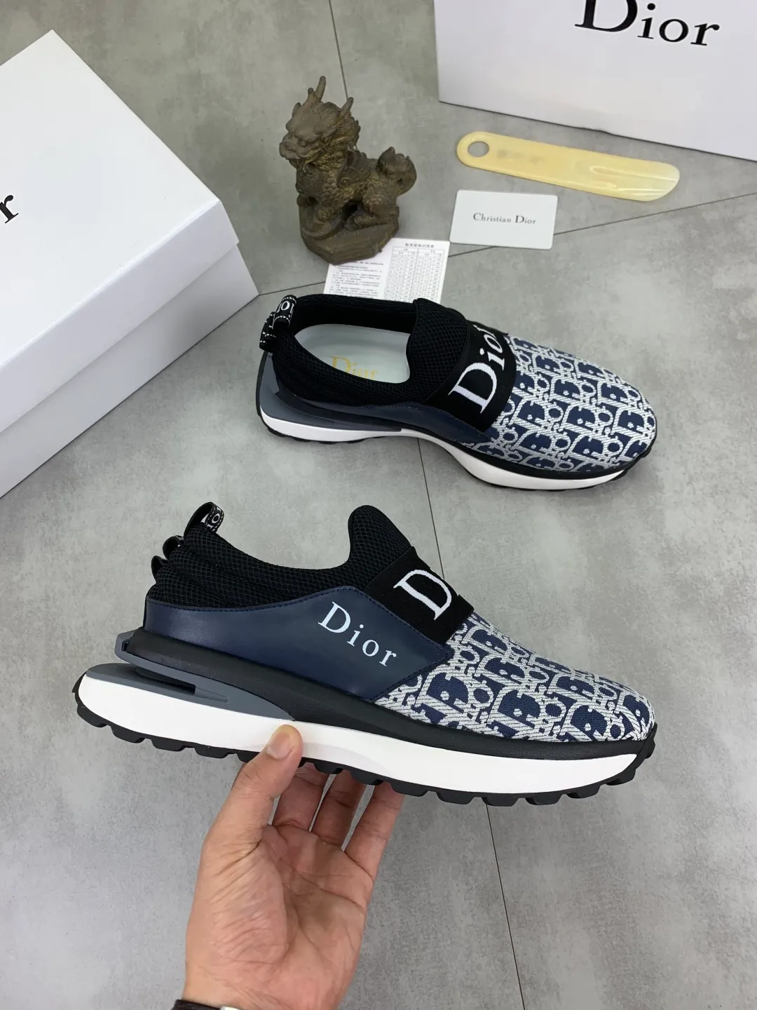 Men's Men's Shoes💰P440💰[New Style]🆘[Dior] 2025 Dior Original Lace-up Low-top Men's Shoes Classic casual shoes 🔥This model is the official classic model, with high quality and made by famous original designers. It is made of high-quality cowhide with original materials➕Comfortable and breathable mesh lining➕Pigskin insole. The perfect last shape and generous and fashionable design have attracted many consumers. Suitable for drivers to drive🚗. What you want is the highest quality in the market. Color: 3️⃣Color code number: 38--44 (45 customized)